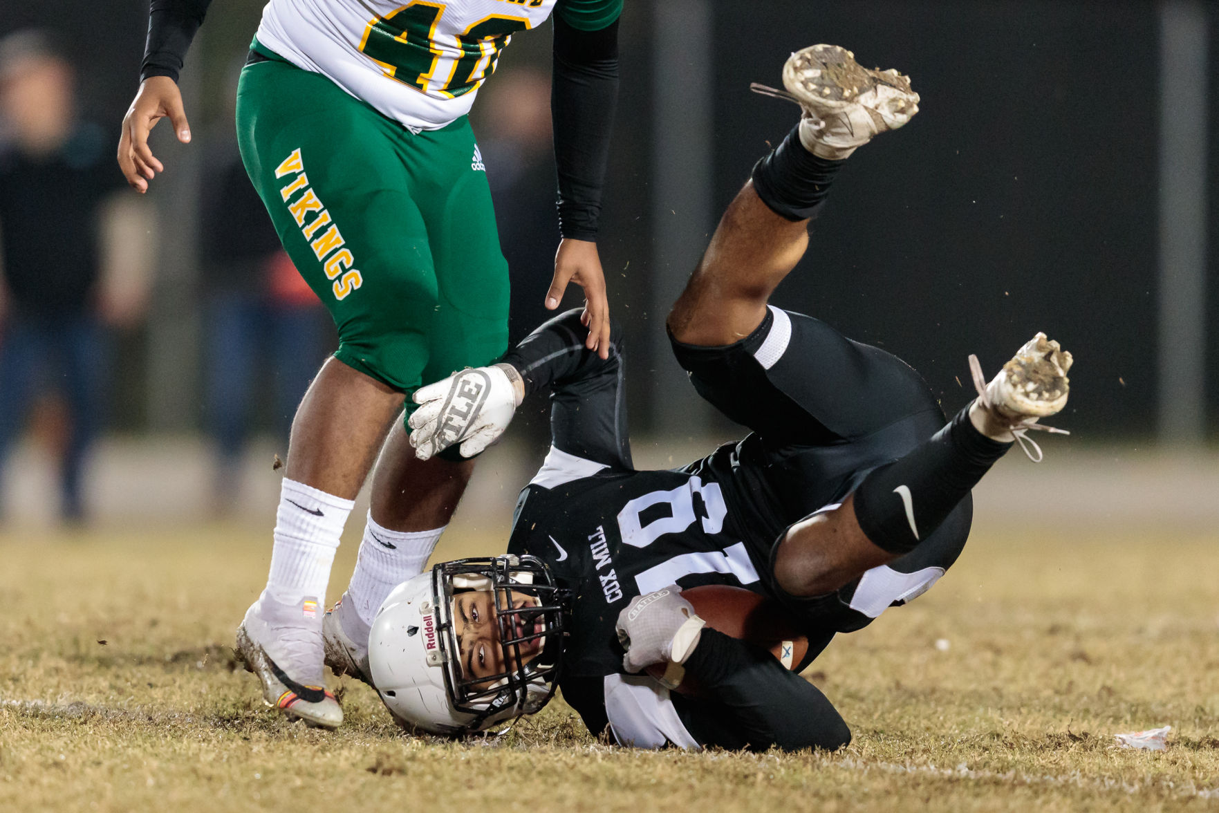 Cox Mill defeats Central Cabarrus 31-6 on Senior Night.